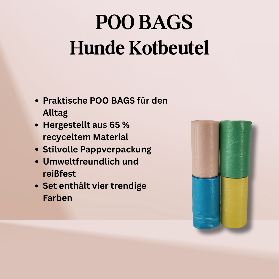 POO BAGS-Hunde Kotbeutel