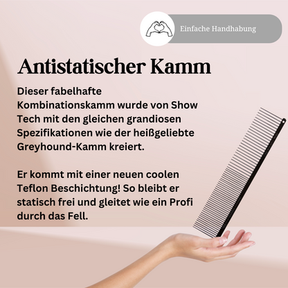 Antistatischer Kamm 19 cm Show Tech Greyhond