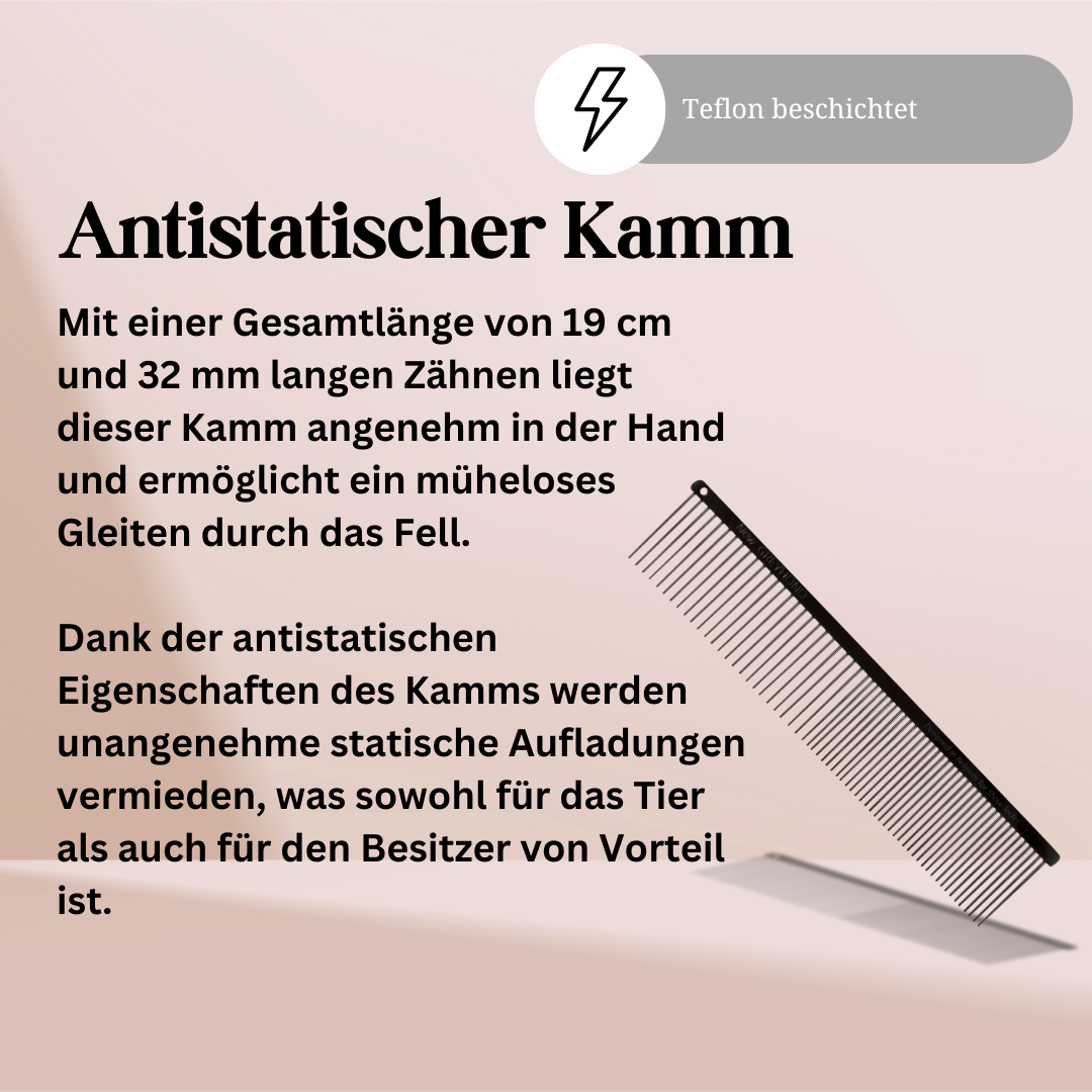 Antistatischer Kamm 19 cm Show Tech Greyhond