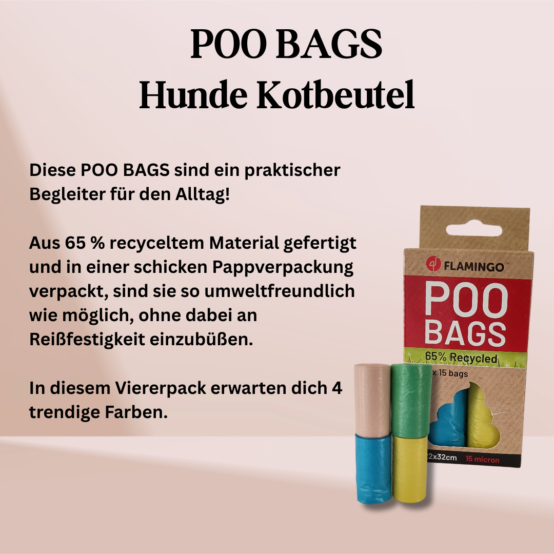 POO BAGS-Hunde Kotbeutel