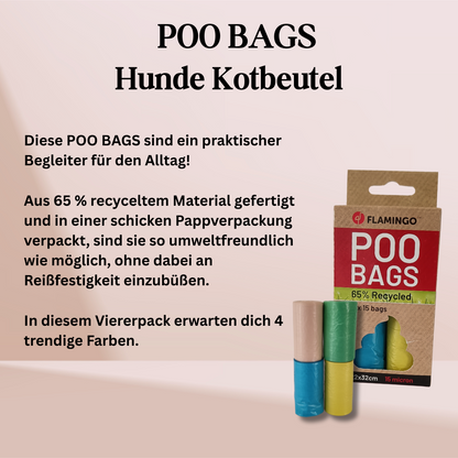 POO BAGS-Hunde Kotbeutel