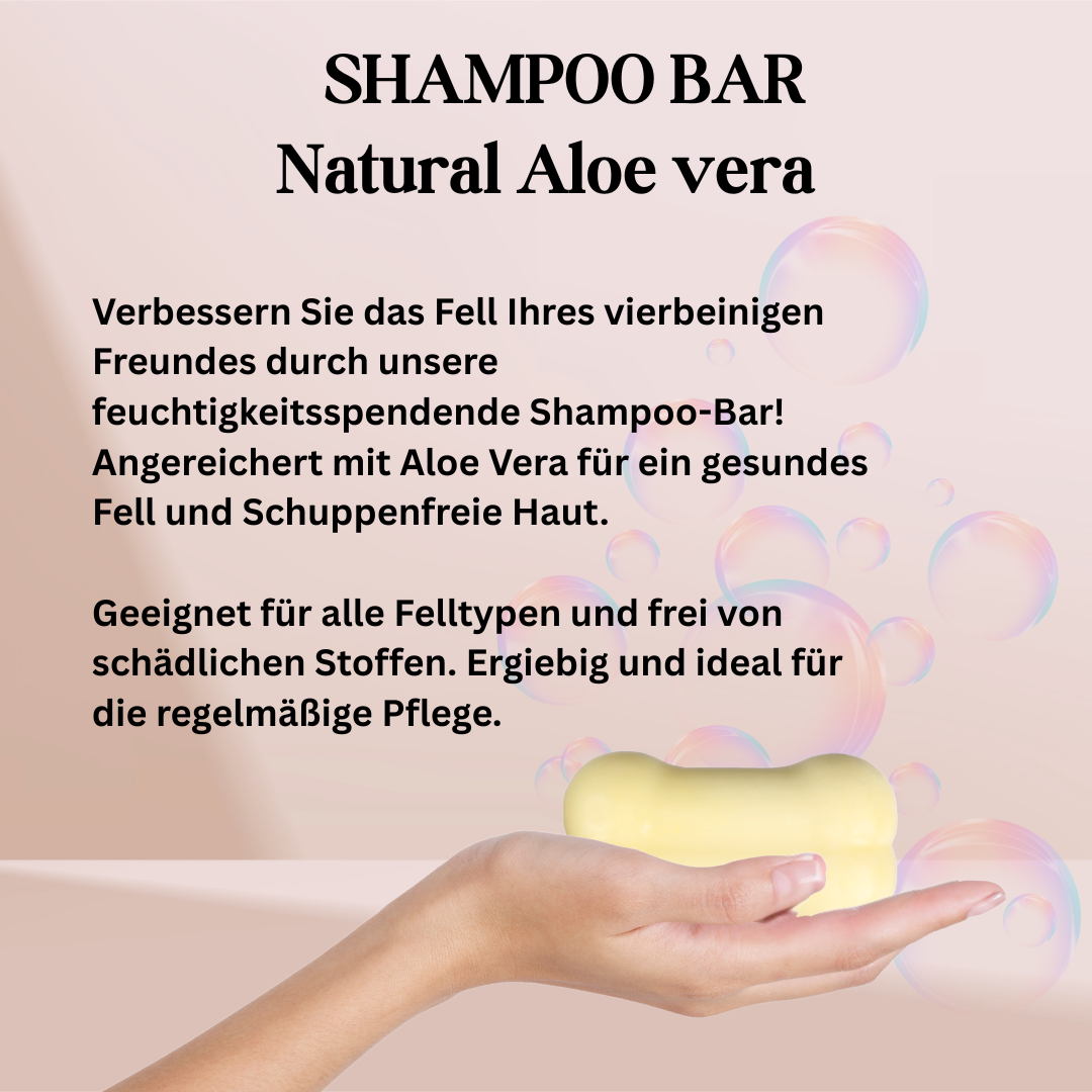 Shampoo Bar Natural Aloe vera